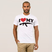 I Liebe mein AK47 T-Shirt (Vorne ganz)