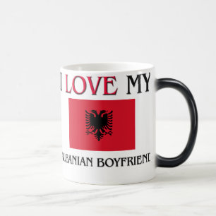I Liebe mein albanischer Freund Verwandlungstasse