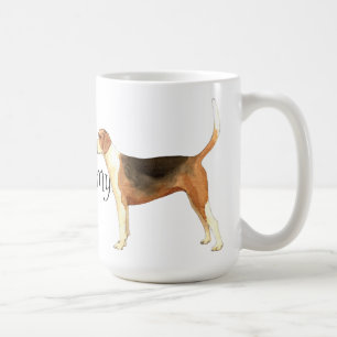 I Liebe mein amerikanischer Foxhound Kaffeetasse
