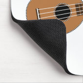 I Liebe mein AnanasUkulele Mousepad (Ecke)