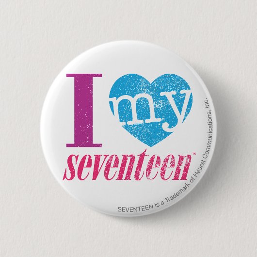 I Liebe mein Aqua 17 Button (Vorderseite)