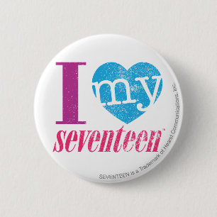 I Liebe mein Aqua 17 Button