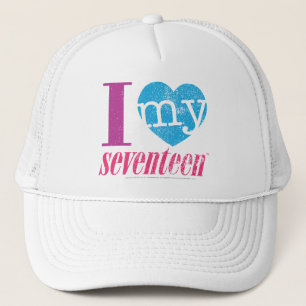 I Liebe mein Aqua 17 Truckerkappe