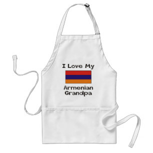 I Liebe mein armenischer Großvater Schürze