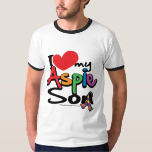 I Liebe mein Aspie Sohn T-Shirt