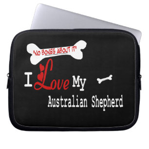 I Liebe Mein Australischer Schäferhund Laptopschutzhülle