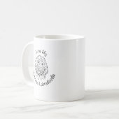 I Liebe mein australisches Labradoodle Kaffeetasse (Vorderseite Links)