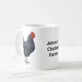 I Liebe Mein Australorhühnchen Kaffeetasse (Vorderseite Links)