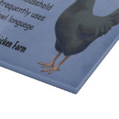 I Liebe Mein Australorhühnchen Schneidebrett (Ecke)