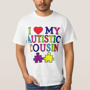 I Liebe mein autistischer Cousin-T - Shirt