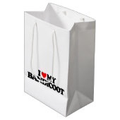 I LIEBE MEIN BANDICOOT MITTLERE GESCHENKTÜTE (Vorderseite Schrägansicht)