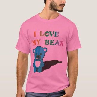 I Liebe mein Bär T-Shirt