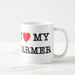 I Liebe mein BAUER Kaffeetasse