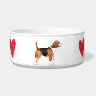 I Liebe mein Beagle Napf
