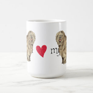 I Liebe mein Bergamasco Kaffeetasse