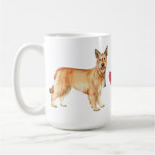 I Liebe mein Berger Picard Kaffeetasse (Links)