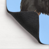 I Liebe mein Berner Hund Mousepad (Ecke)