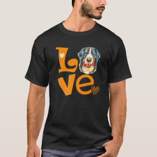 I Liebe Mein Berner Hundehund 1 T-Shirt