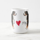 I Liebe mein Bernese Gebirgshund Kaffeetasse (Mittel)