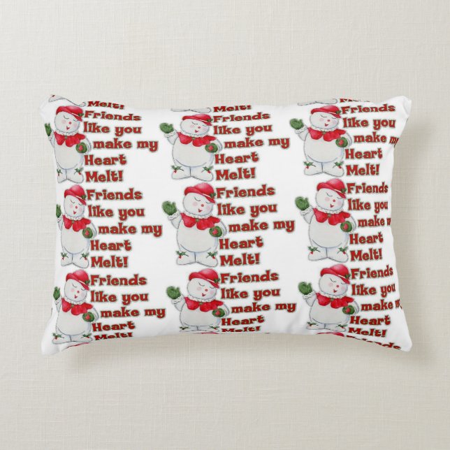 "I LIEBE MEIN BESTES FREUND" PILLOW DEKOKISSEN (Vorderseite)
