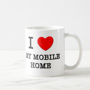 I Liebe mein bewegliches Zuhause Kaffeetasse