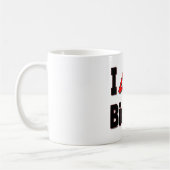 I Liebe mein Bichon Frise Kaffeetasse (Links)