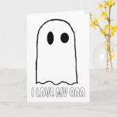 I LIEBE MEIN BOO KARTE (Gelbe Blume)