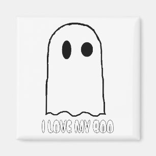 I LIEBE MEIN BOO MAGNET