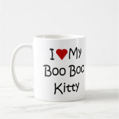 I Liebe mein BooBooKitty Kaffeetasse (Links)
