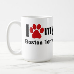 I Liebe mein Boston-Terrier Kaffeetasse