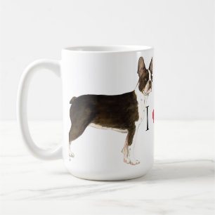 I Liebe mein Boston-Terrier Kaffeetasse