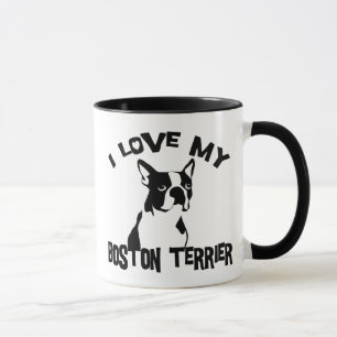 I Liebe mein Boston-Terrier Tasse