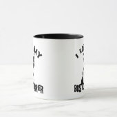 I Liebe mein Boston-Terrier Tasse (Zentrum)