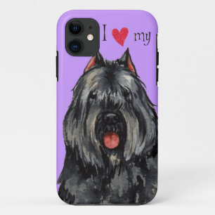 I Liebe mein Bouvier Case-Mate iPhone Hülle
