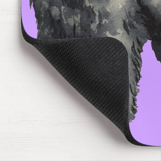 I Liebe mein Bouvier Mousepad (Ecke)