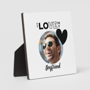 I Liebe Mein BOYFRIEND Foto Geschenk USB Verlobte- Fotoplatte