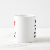 I Liebe mein Boykin Spaniel Kaffeetasse (Mittel)