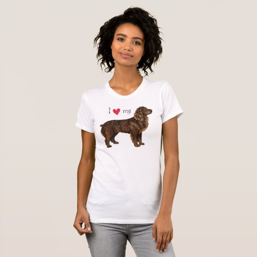 I Liebe mein Boykin Spaniel T-Shirt (Vorne ganz)