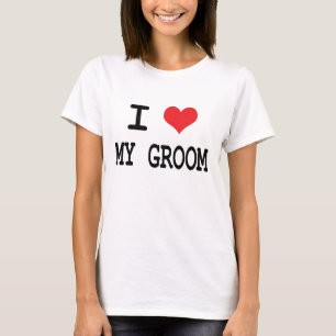 I Liebe mein Bräutigam T-Shirt
