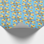 I Liebe mein Briard Geschenkpapier (Ecke)