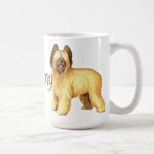 I Liebe mein Briard Kaffeetasse