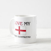 I Liebe mein britischer Freund Kaffeetasse (Vorderseite Links)