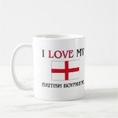 I Liebe mein britischer Freund Kaffeetasse (Links)