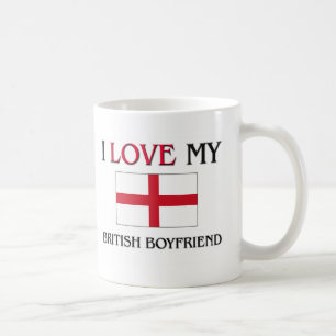 I Liebe mein britischer Freund Kaffeetasse