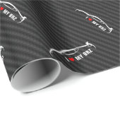 I Liebe mein BRZ Geschenkpapier (Rolleneckpunkt)