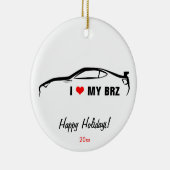I Liebe mein BRZ Keramikornament (Rechts)
