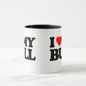 I LIEBE MEIN BULL TASSE (Zentrum)