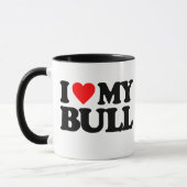 I LIEBE MEIN BULL TASSE (Links)
