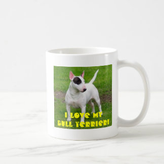 I LIEBE MEIN BULL-TERRIER! KAFFEETASSE