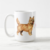 I Liebe mein Cairn-Terrier Kaffeetasse (Links)